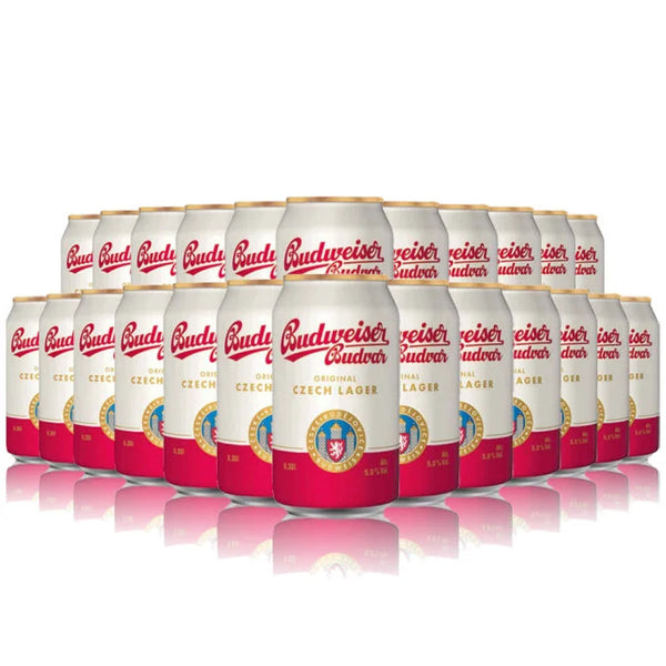 Budvar Original Cans 24x330ml [5.0%]